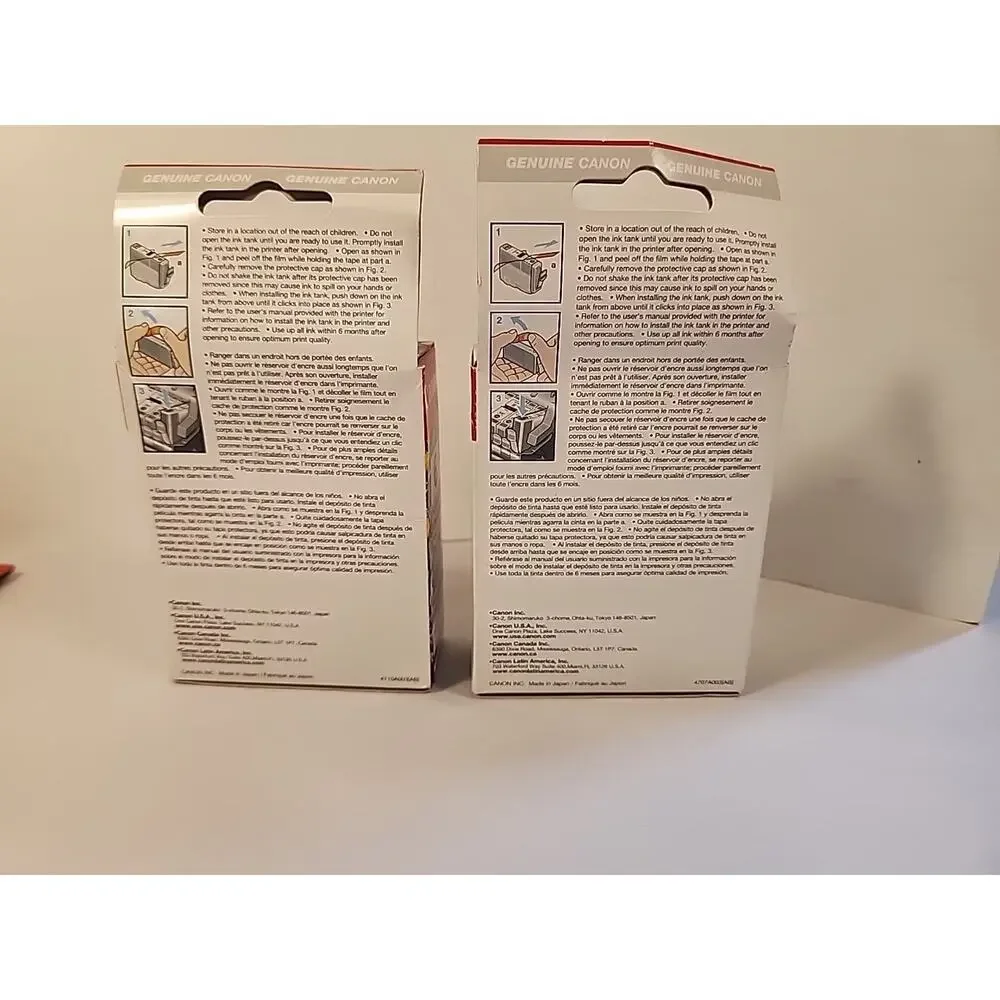 Pack 5 Genuine Canon BCI-6PC Printer Ink